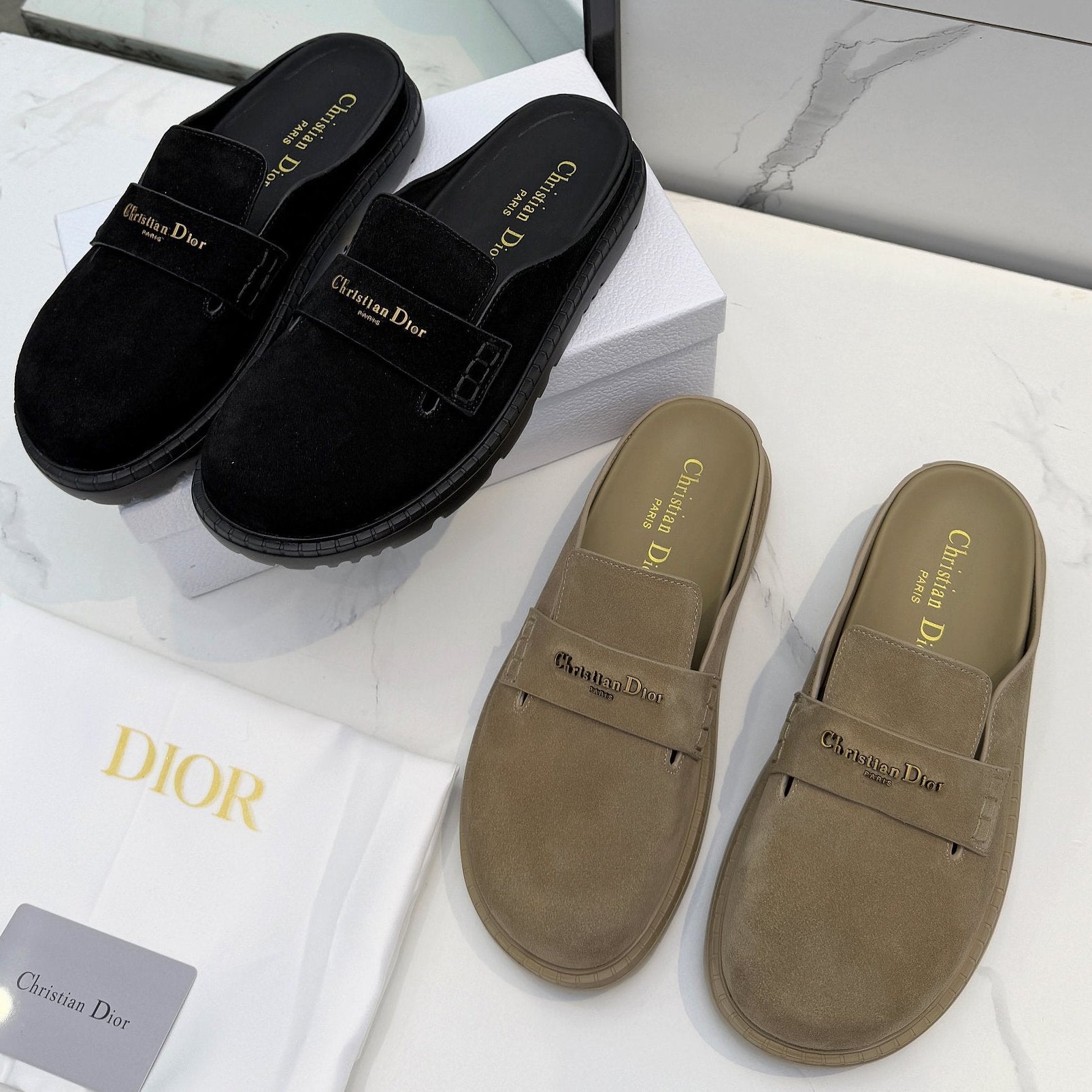 Dior 2026 Boy Mule Suede 965389