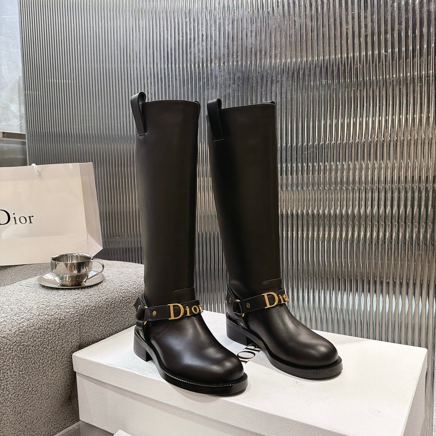 Dior 2026 High Boots Suede Calfskin 927511