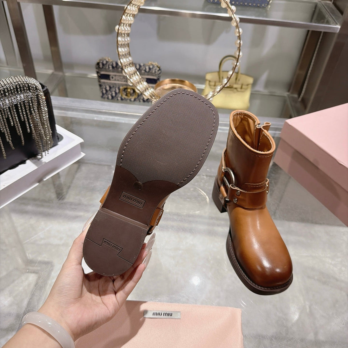 Miu Miu 2026 Siena Boots Calfskin 999617