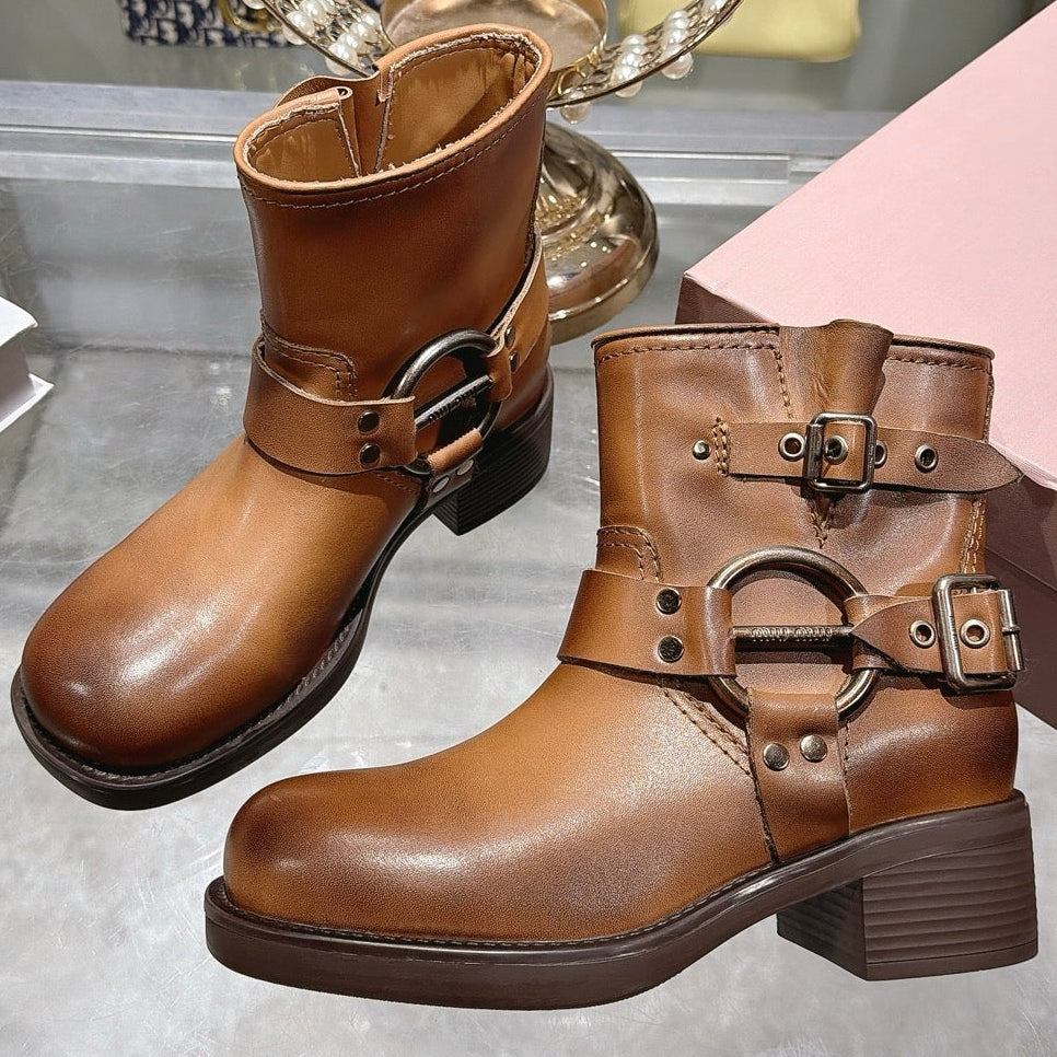 Miu Miu 2026 Siena Boots Calfskin 999617