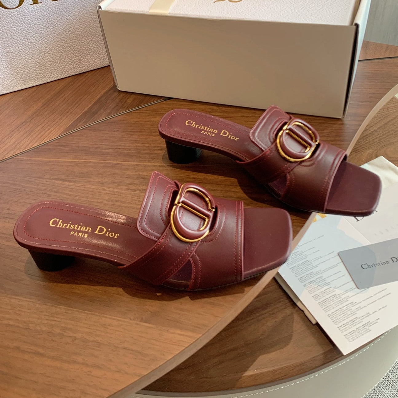 Dior 2026 Sandals 45mm Sheepskin 878217