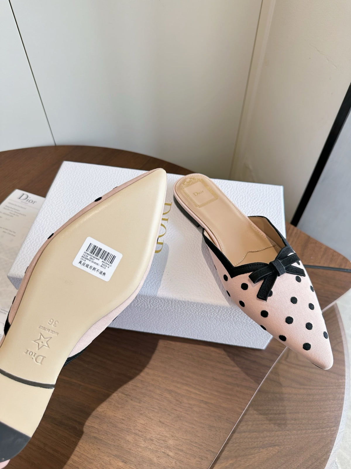 Dior 2026 Romance Mule Fabric 135692