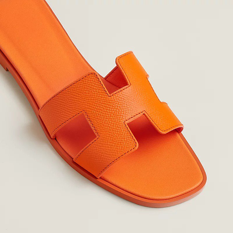 0ran Sandal Orange Sunset