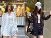 CC 25 Set Black mix White Polyester Fiber